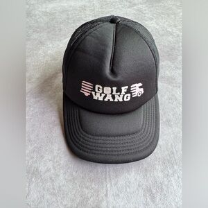 Golf Wang Black and Yellow Mesh Cap